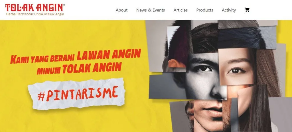 headline Tolak Angin