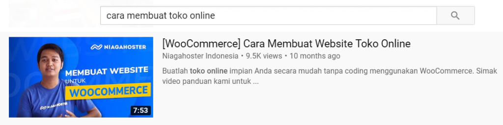 contoh title dan thumbnail youtube