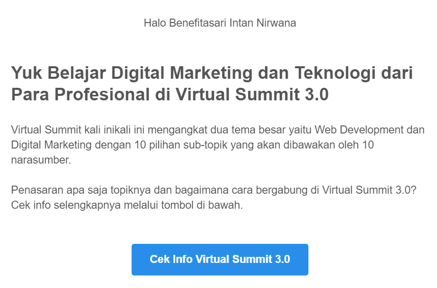 Email Blast Niagahoster