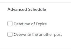 cara menjadwalkan postingan WordPress lewat Advanced Scheduled Post
